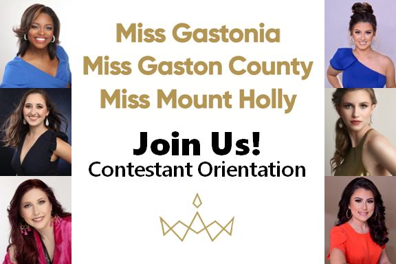 JOIN US! Our in-person orientation session for young women (ages 13-26) who are interested in our program is Sunday, September 25 at 2:00 p.m. at Mount Holly City Hall, 400 E. Central Ave., Mount Holly. We look forward to seeing you then! missgastoniapageant.com/entertoday