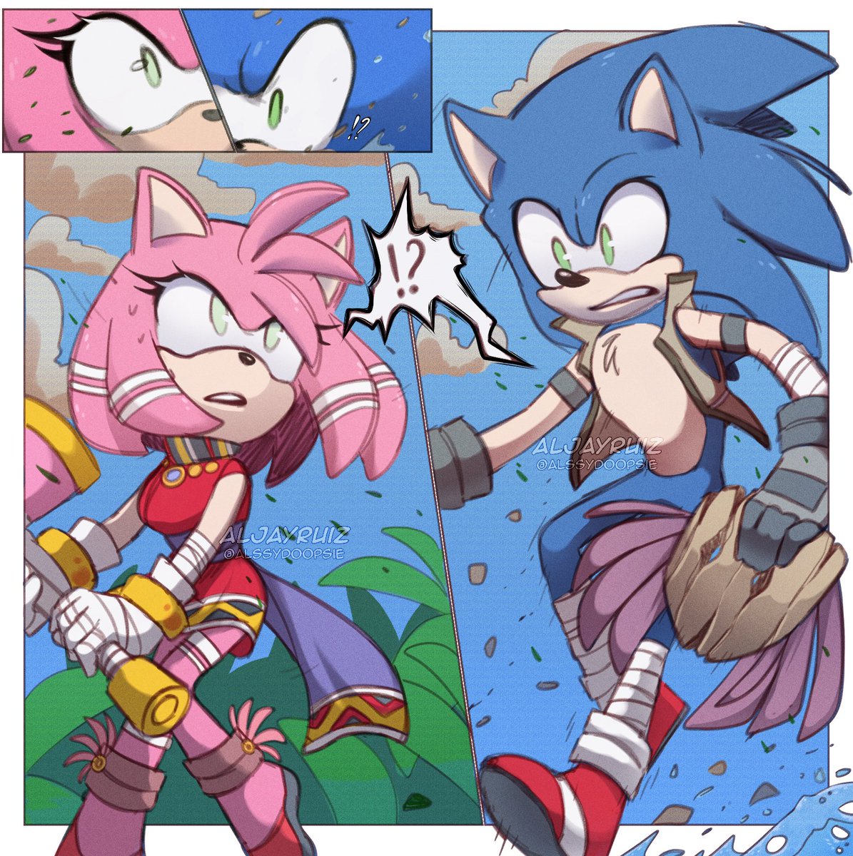 🌟🎄❄️Jay - aRtz❄️🎄🌟 on X: #SonAmy movie comic, Amy The Best Girl,  released on my birthday today!  / X