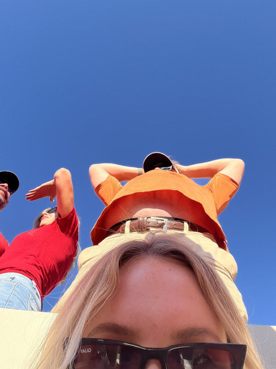 Horns down Bellies out