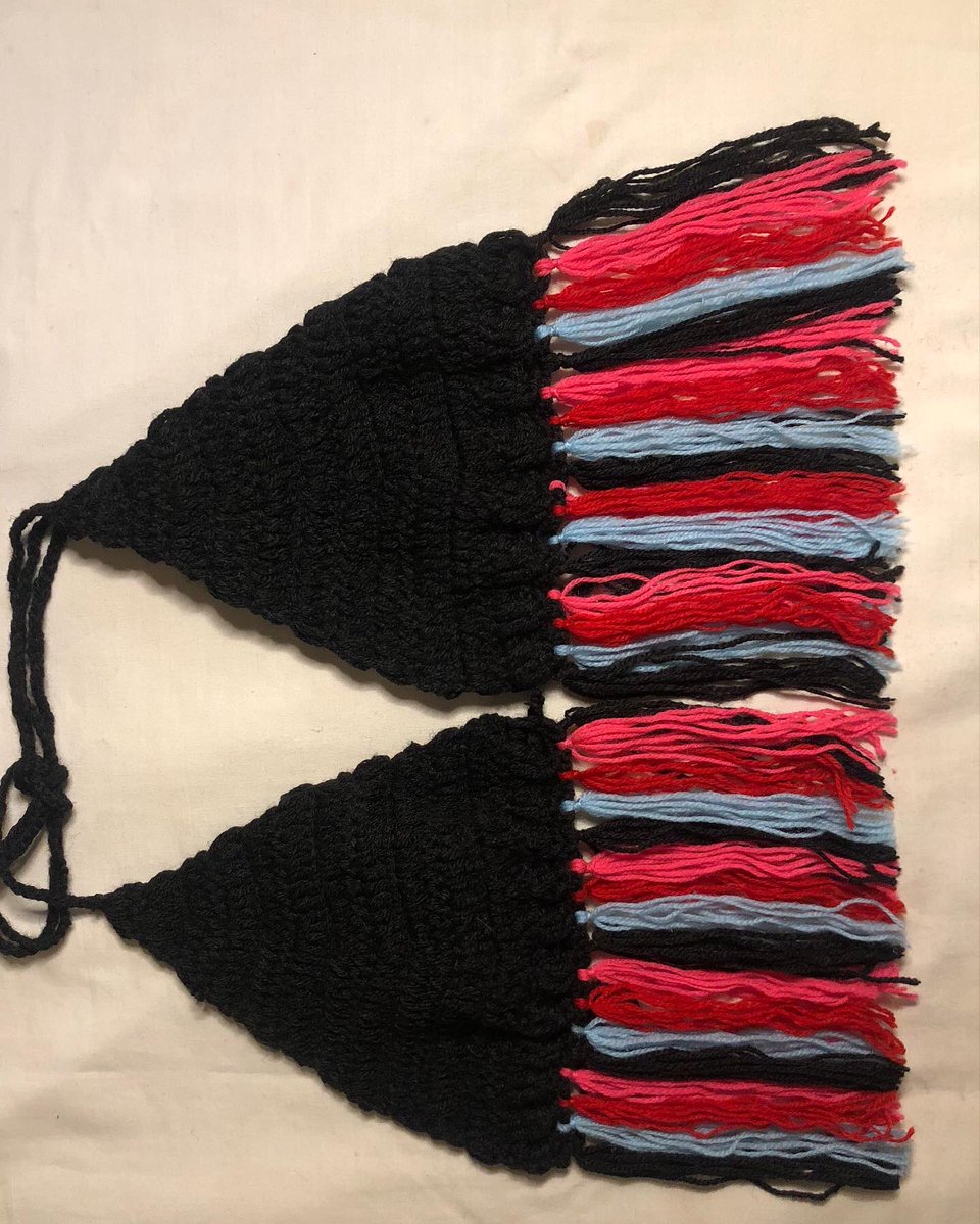 TIMACOUTURE1's tweet image. Crochet bralette @TIMACOUTURE1