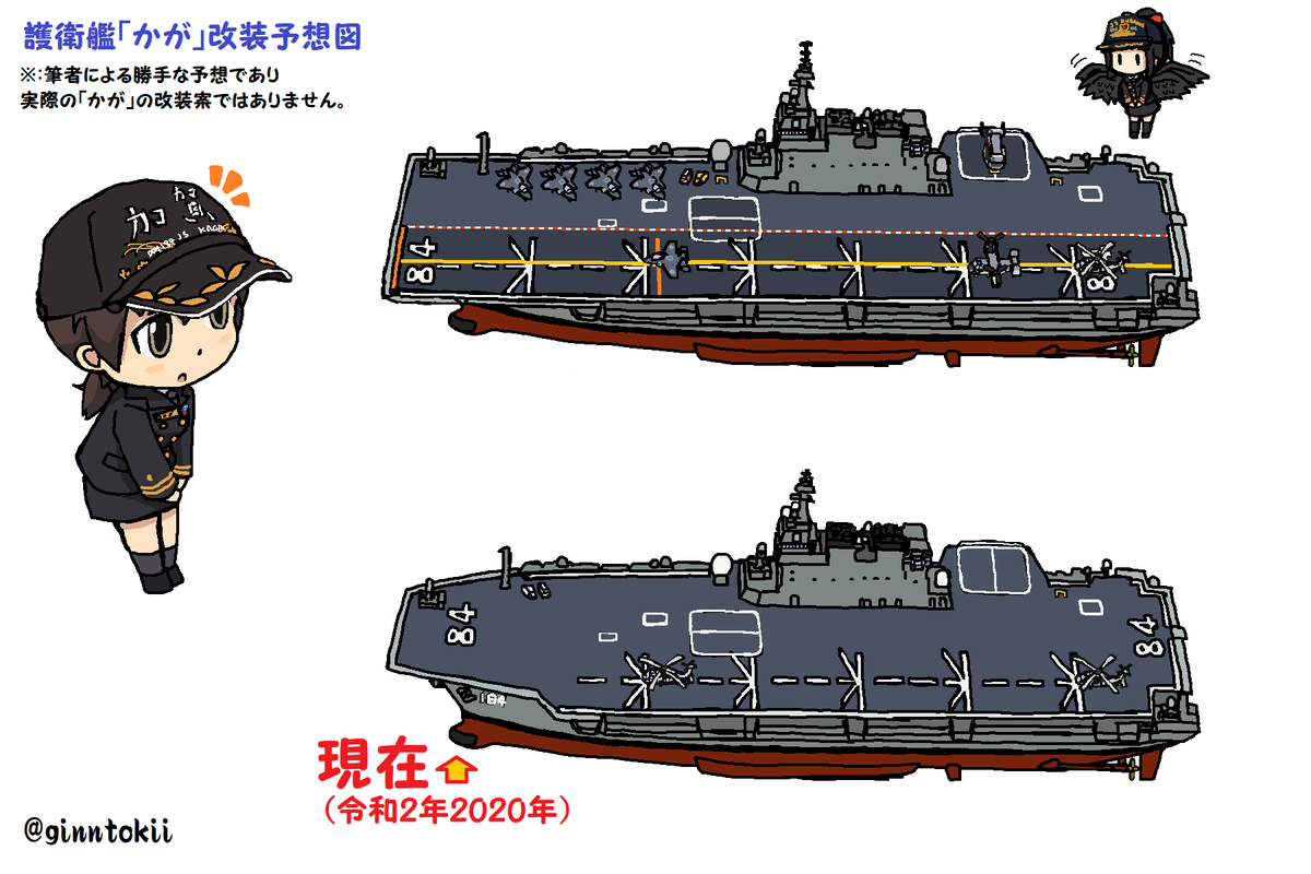 護衛艦かが改装後 ユキカゼページ
