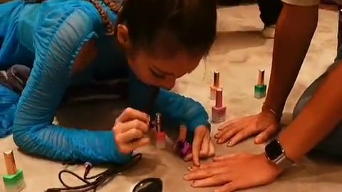 matos_dar's tweet photo. Aquí pintandome las uñas con la mujer mía miren lo bacano que quedó claro que sí #DRWantsBP #BlackpinkComeToDR
#BlackpinkInDominicanRepublic

@sdconcerts 
@ygent_official
@BLACKPINK @livenationlatam 
@UMG https://t.co/FzFvVeydQe