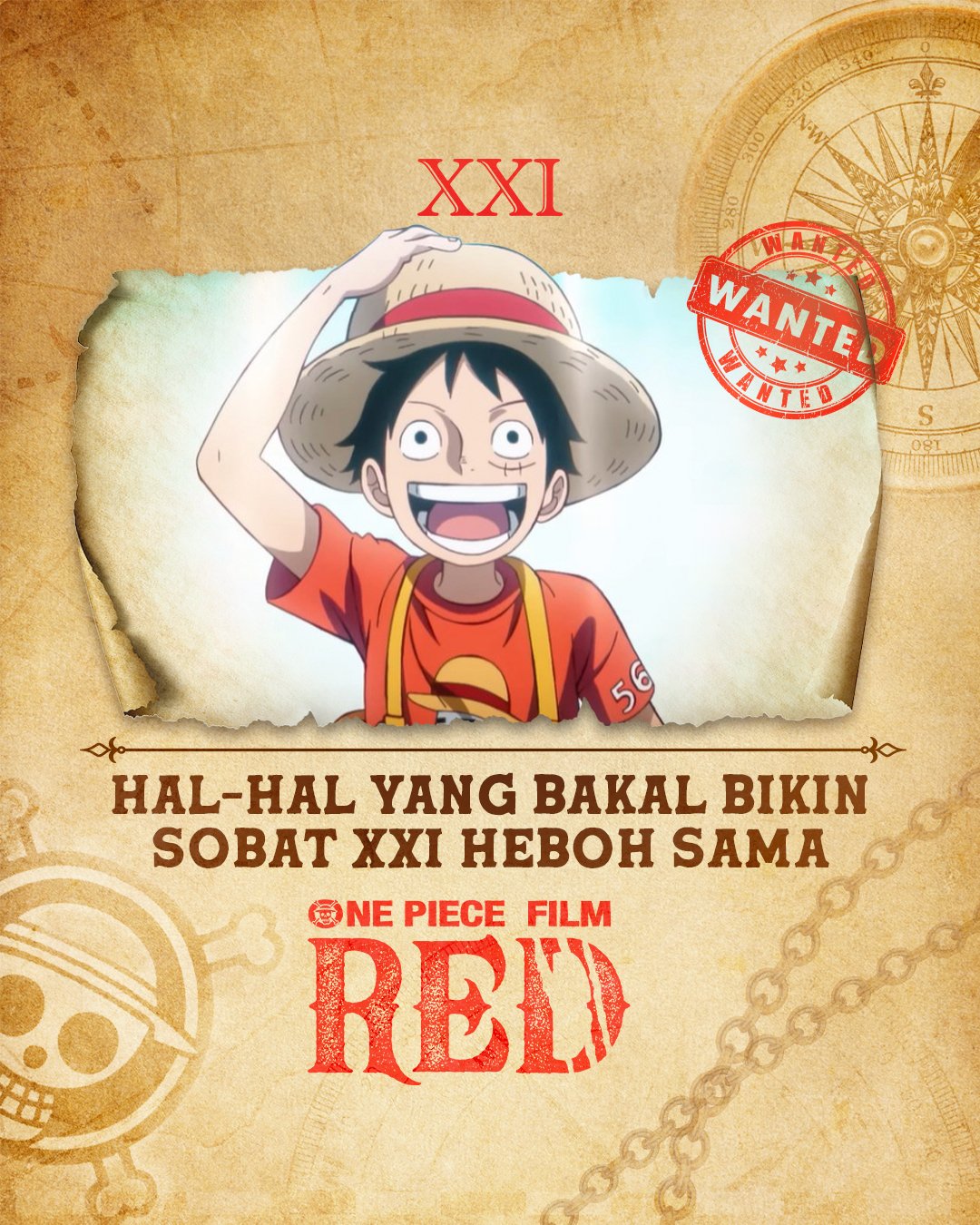 Cinema XXI on Twitter: "Perjalanan panjang Luffy buat sampai di titik