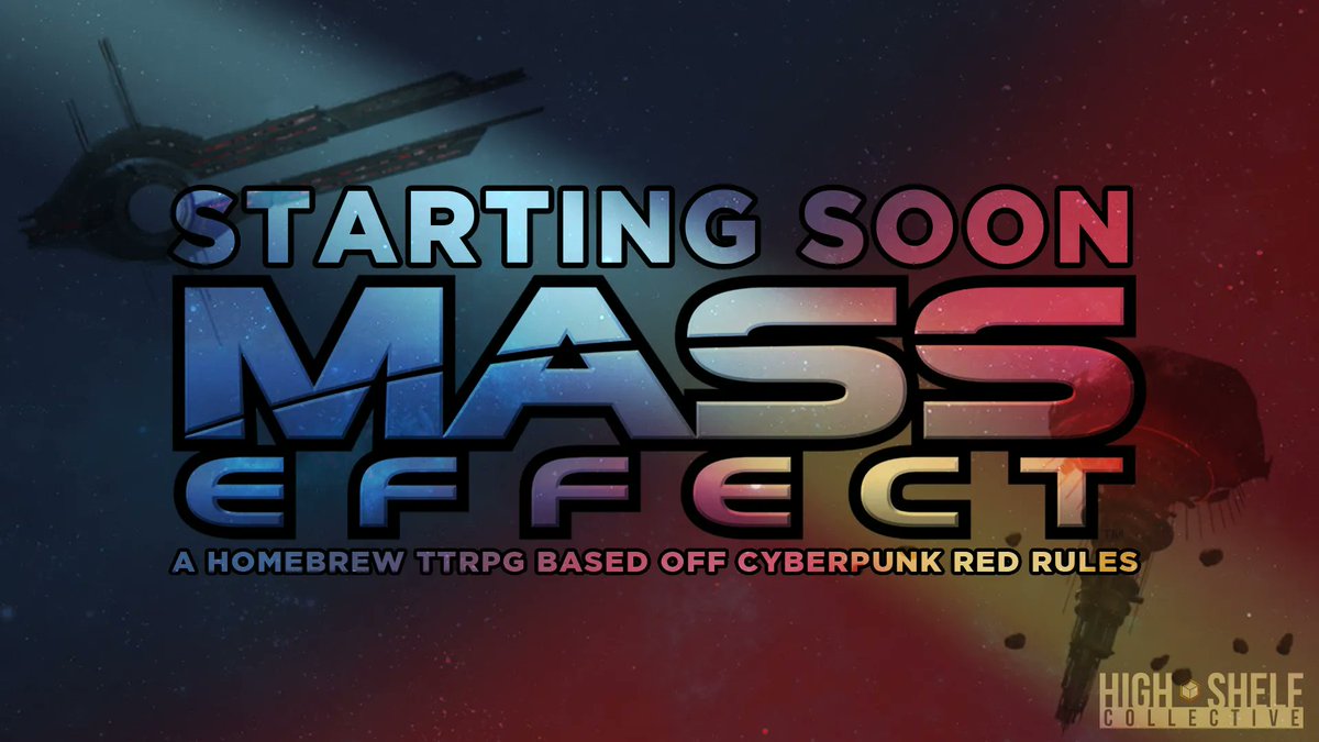 HighShelfCLTV's tweet photo. 🔴 LIVE || It's 'Omega Tales' time, the #CyperpunkRED hack for #MassEffect! Earlier this week on @WeavetheTale, we looked a bit into Del's past, but returning to #Illium with Team Obsidian really reveals how time doesn't change all things. #ttrpg

#Twitch: https://t.co/bgSWUgCSQO https://t.co/QKF56k7MNO