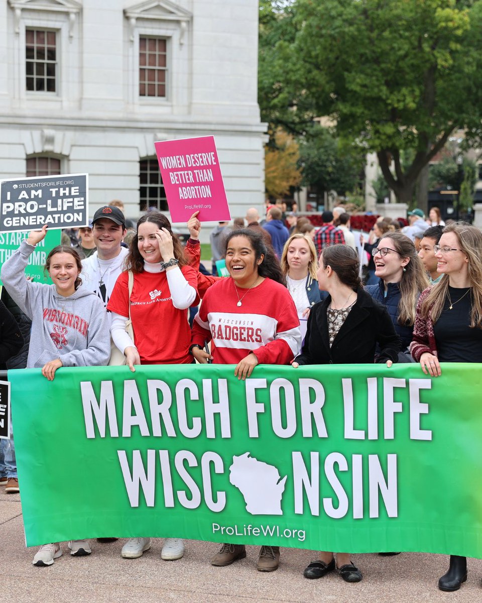 ProLifeWI's tweet photo. Thank you to all who joined us for the #MarchForLifeWI in Madison today! Fight the good fight, finish the race, keep the faith, & continue to press onward for LIFE!
Sign up for our Monday Update e-newsletter to receive today’s full photo album: https://t.co/cIi96niIZN https://t.co/cDZGzpqLCN