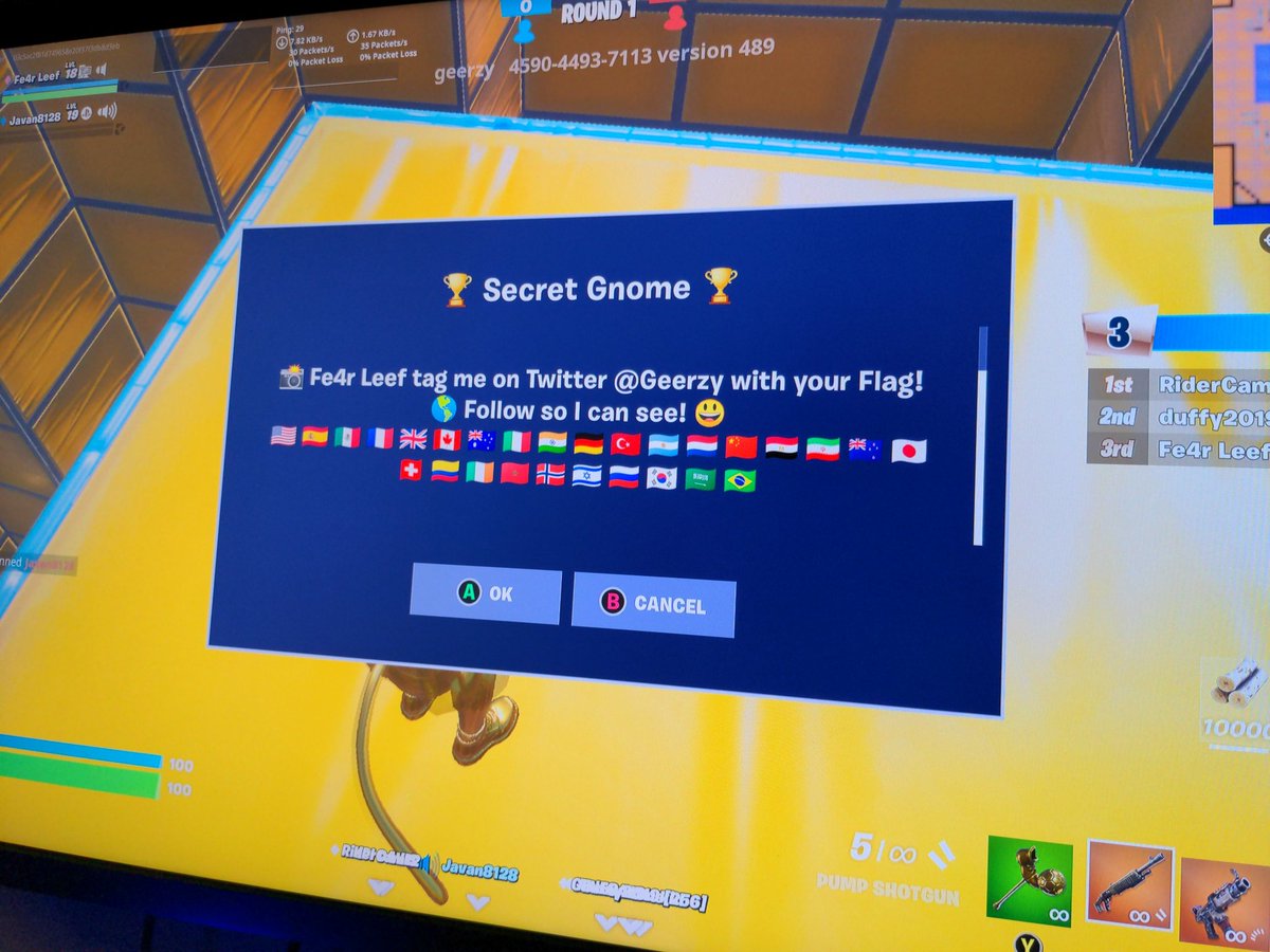 iamjonanthony's tweet photo. I reached @Geerzy's Secret Gnome! 🇺🇸 https://t.co/blFT7by8UX