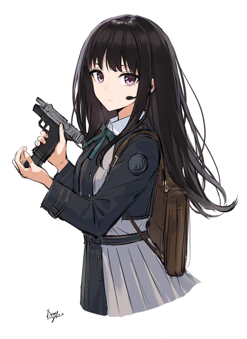 たきな落描き。 