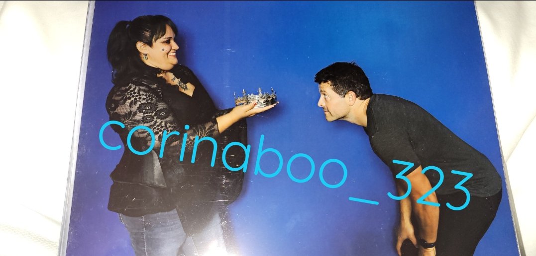 corinaboo323's tweet image. -Crown appearance part 3. @mishacollins  #KCCon2022 #SPNKCCon #KCCon #SPNCon