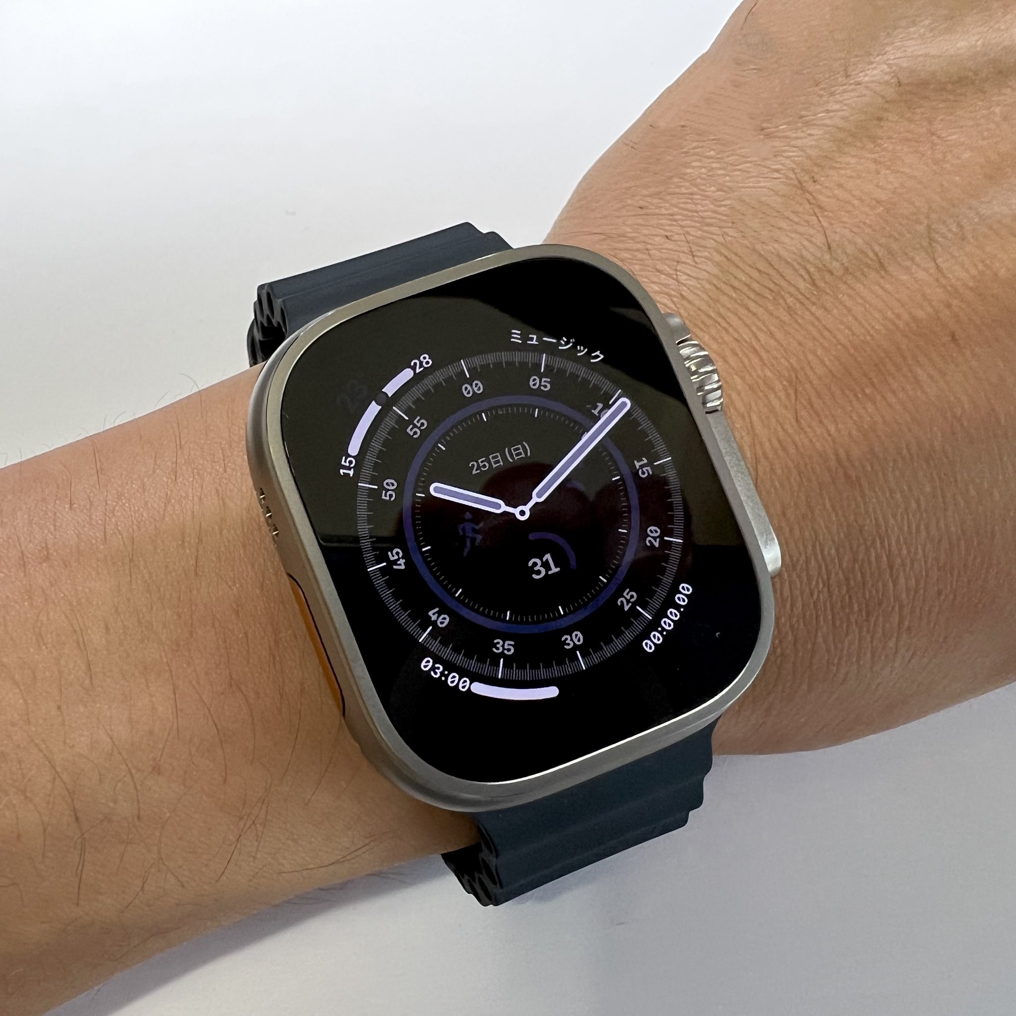 Apple Watch Ultra ミッドナイトオーシャンバンド