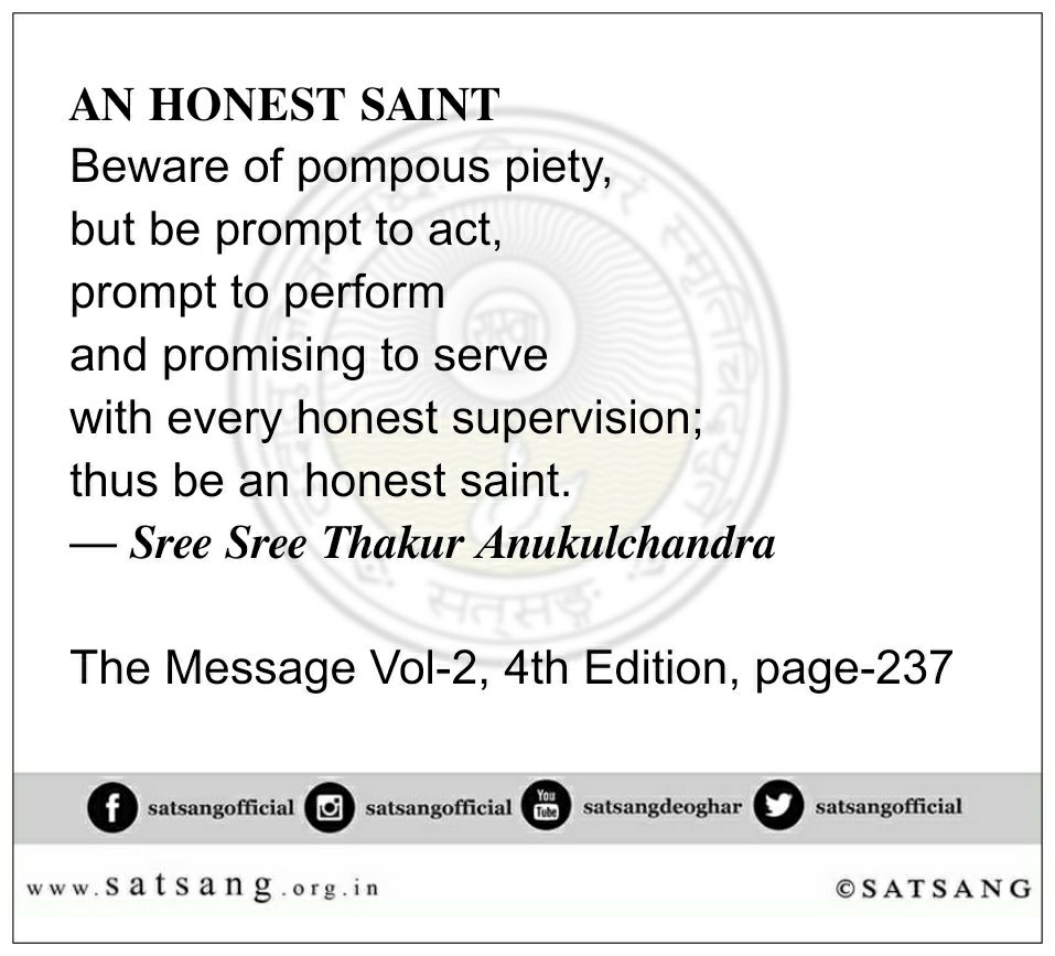 satsangofficial's tweet photo. VE878:
#TheMessage #TheMessageVol2 #𝐀𝐍_𝐇𝐎𝐍𝐄𝐒𝐓_𝐒𝐀𝐈𝐍𝐓 https://t.co/n4fJxSULiy
