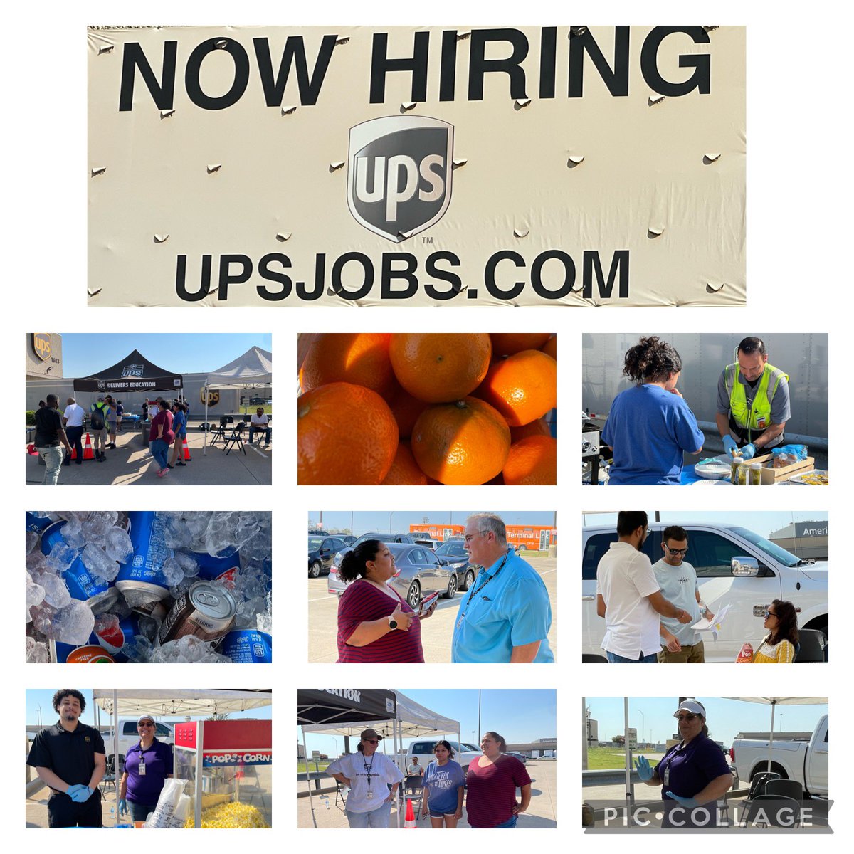 Great turnout for the DFW Hiring Event! Food, fun, dancing and,of course, lots and lots of applicants! PEAK season, here we come!📦💃🍿🌭@jcrambo2 @SueLisemby @DfwUps @UPSers @ExperienceUPS @0d2e89c63a4b4d2 @joeboyleups