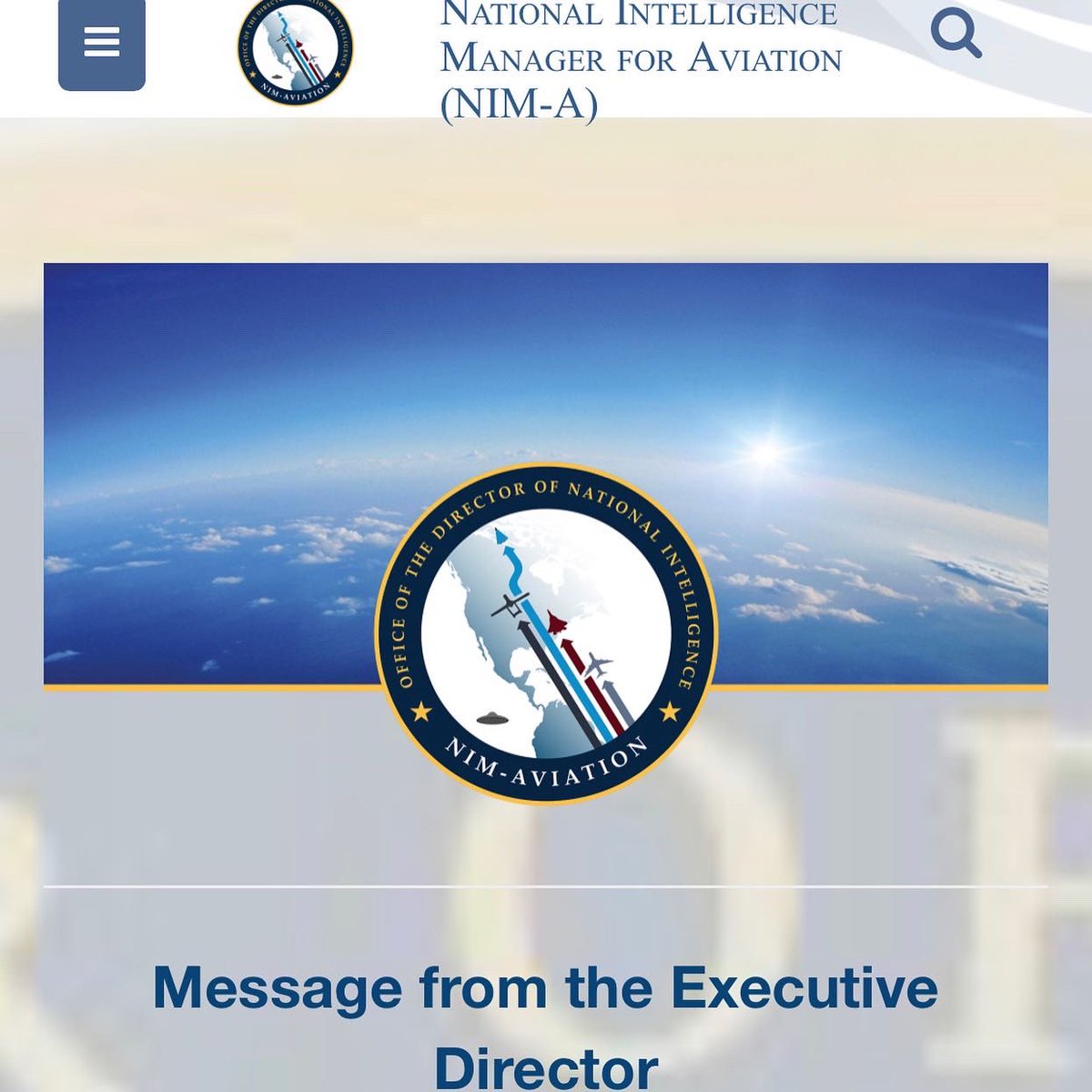 Not a bad new logo for the National Intelligence Manager for Aviation. A Lazar UFO in the official seal? Hahahhahaha. Radical. I still can’t believe they did this… airdomainintelligence.mil #UFO