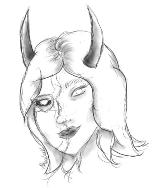 NavnLark's tweet photo. I did some doodles of kab!Ivory during her stream today, because I am obsessed with her character already

 #kaboodlesmpfanart #ivorycellofanart https://t.co/ZpKrRUV3Gp