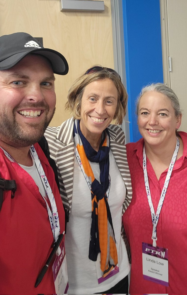 BaughIX's tweet photo. What an amazing day to run into @etcconsultants and @LindaLow22 at the @ptrtennis #PTRW Summit at @IMGAcademy this weekend!! Making many connections online, especially these past few years, it's so great to connect in person! https://t.co/eykl4hanYQ