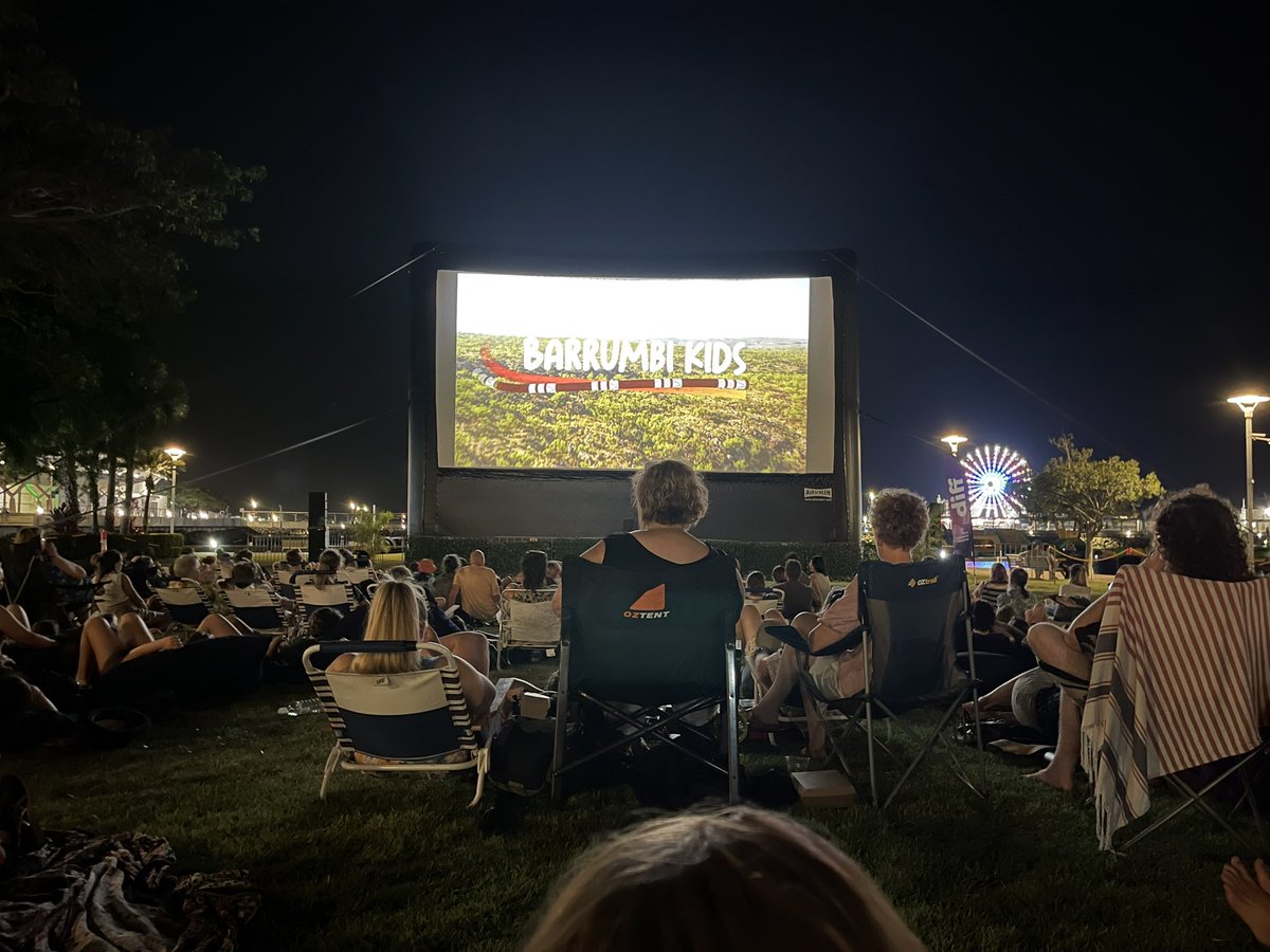 EmMasters's tweet photo. There’s something so special about watching stories grow. Barrumbi Kids is an NT story to its core - written, developed, produced and made in the NT. So was pure joy to share the NT premiere of the kids series with my talented mates @TamarindTPics Released in November @NITV https://t.co/iQaJeflUTI