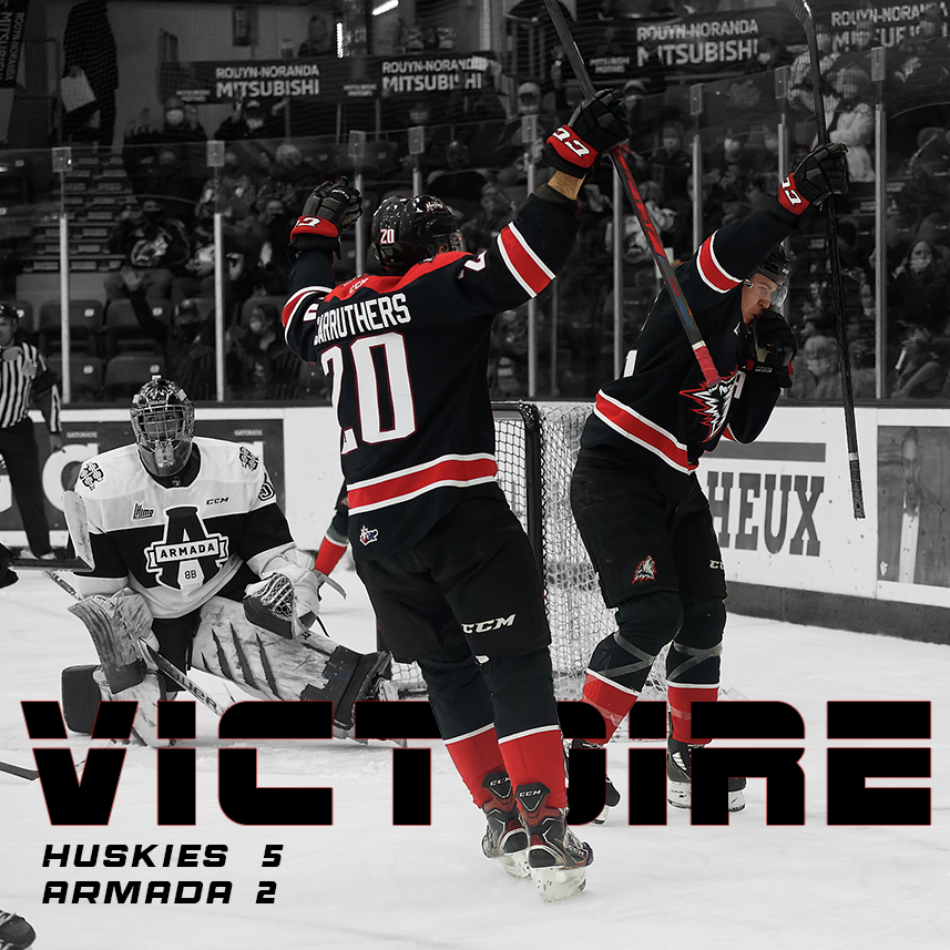 VICTOIRE !!
Une première victoire lors de son premier départ en carrière pour Kyle Hagen et un premier but dans la LHJMQ pour Bill Zonnon 🤩
