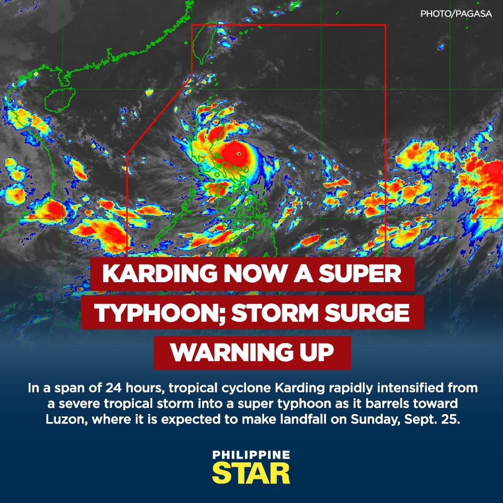 The Philippine Star on Twitter "The state weather bureau warned of