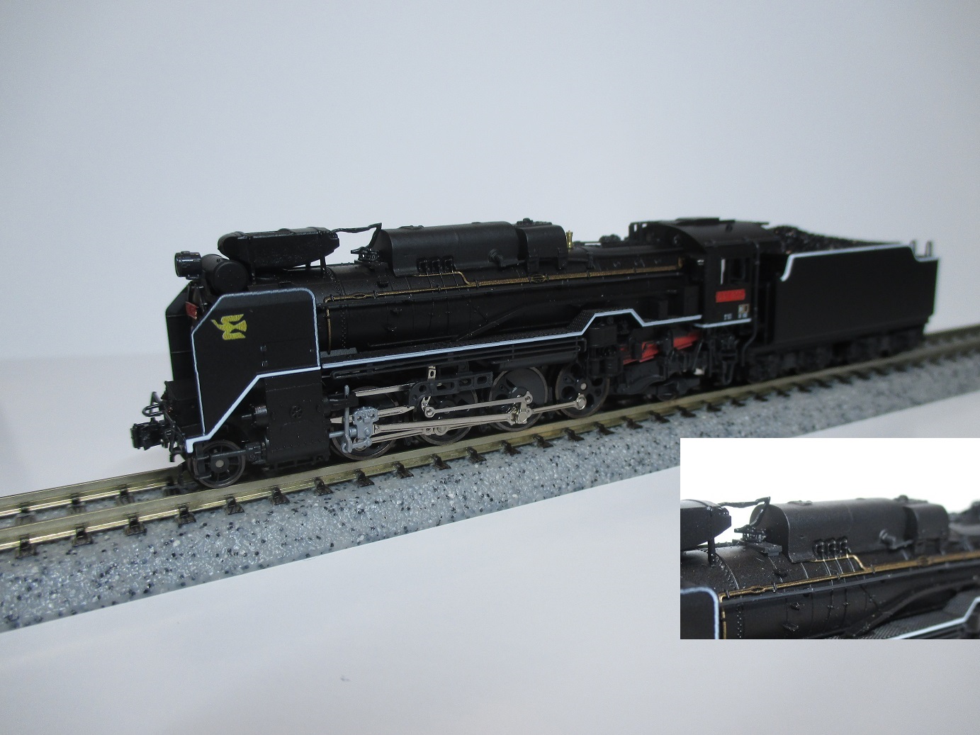 D51-906 蒸気機関車 標準型 ピースマーク付