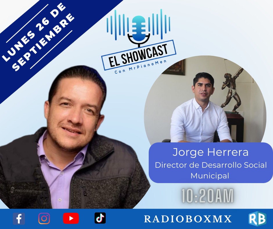 Radioboxmx's tweet photo. El lunes en #ElShowcast con @mrPIIANOmen

Nos acompaña 
@YorchHerrera  / 10:20am

No te lo pierdas solo por @Radioboxmx https://t.co/NJuv6x07Pl