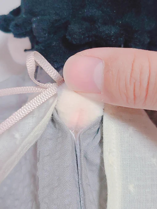 エプロンドレスケモしっぽ、内側にピンクのチークはぁ…全てたまらぬ 