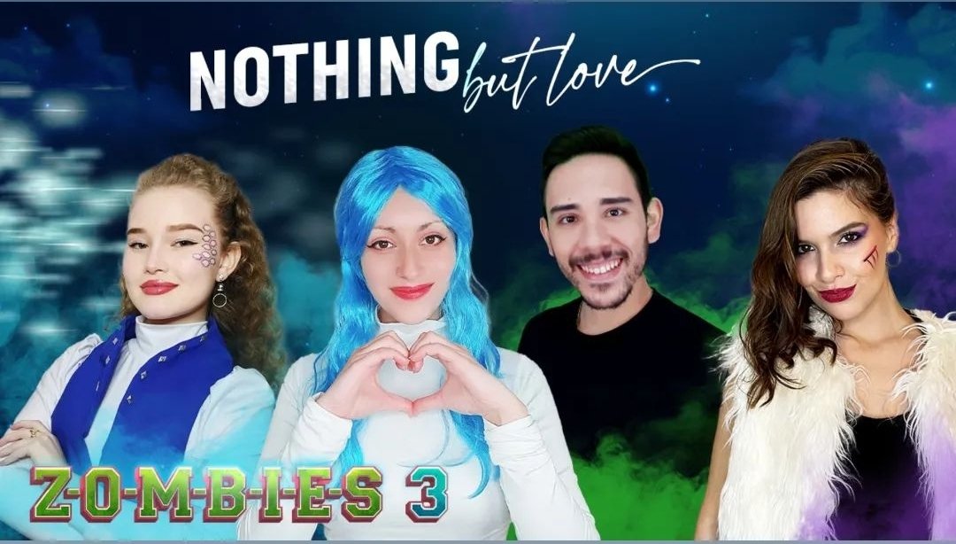 FansHitomiFlor_'s tweet photo. ¡¡Hola mis amigos y amigas!!
Ya escucharon el nuevo cover de los reyes @HitomiFlor 🐉🐰🐴🕊 junto a sus amigos 💖✨💖 #ZOMBIES3 #hitomiflor🌸 💐 https://t.co/S6WGQRgDf9