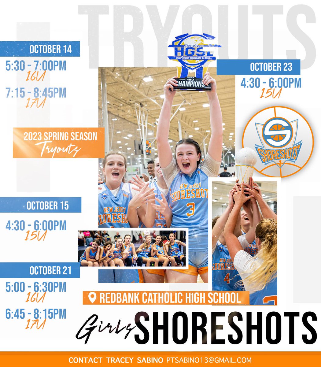 NJ Shoreshots Girls- HGSL (@shoreshotsgirls) on Twitter photo Who is next to be added to the list? Here is another 4 who stayed the course! Register here for tryouts: docs.google.com/forms/d/e/1FAI… <a href="/TinyGreenNBS/">Coach Tiny Green</a> <a href="/MBHoops10/">Mary Beth Chambers</a> <a href="/laurenbowls/">Lauren Bowler</a> <a href="/bobdubina/">Bob Dubina</a> <a href="/kanz43/">Candice Carman</a> <a href="/traceysabino13/">Tracey Sabino</a> Who is next to be added to the list? Here is another 4 who stayed the course! Register here for tryouts: docs.google.com/forms/d/e/1FAI… <a href="/TinyGreenNBS/">Coach Tiny Green</a> <a href="/MBHoops10/">Mary Beth Chambers</a> <a href="/laurenbowls/">Lauren Bowler</a> <a href="/bobdubina/">Bob Dubina</a> <a href="/kanz43/">Candice Carman</a> <a href="/traceysabino13/">Tracey Sabino</a>