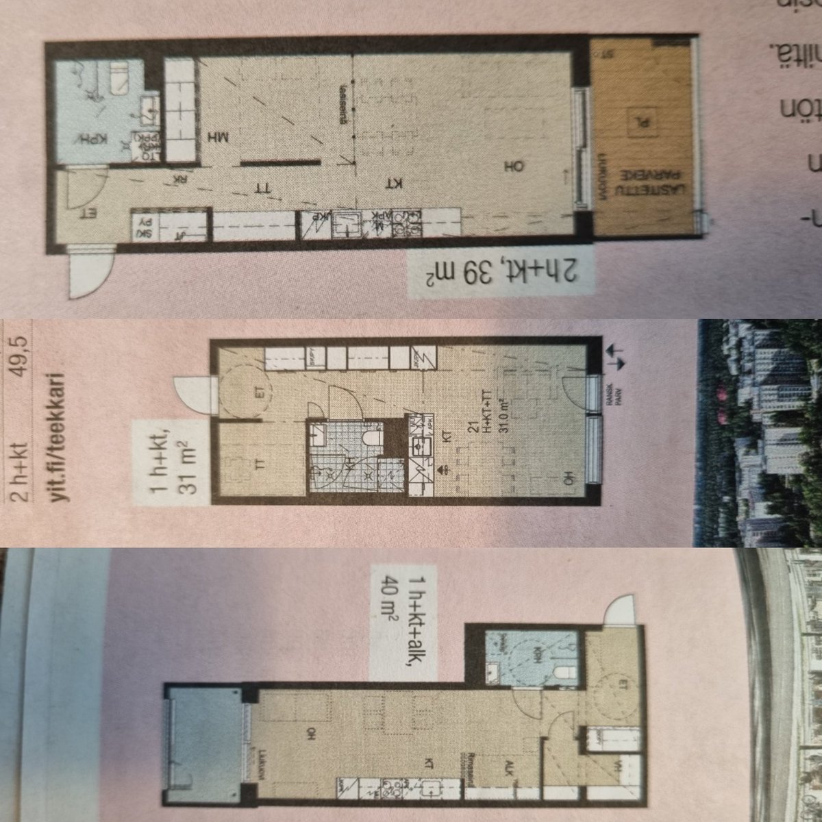 Katja_Rajala's tweet photo. Miksi kukaan haluausi asua n. 40 m2 asunnossa, jossa on vain yksi ikkuna, jos on mahdollisuus valita? Rakentamisella ei pitäisi kurjistaa asumista takaisin hellahuoneisiin. Mitä pitäisi tehdä @marivaattovaara  ? https://t.co/qlWKcrvMAW