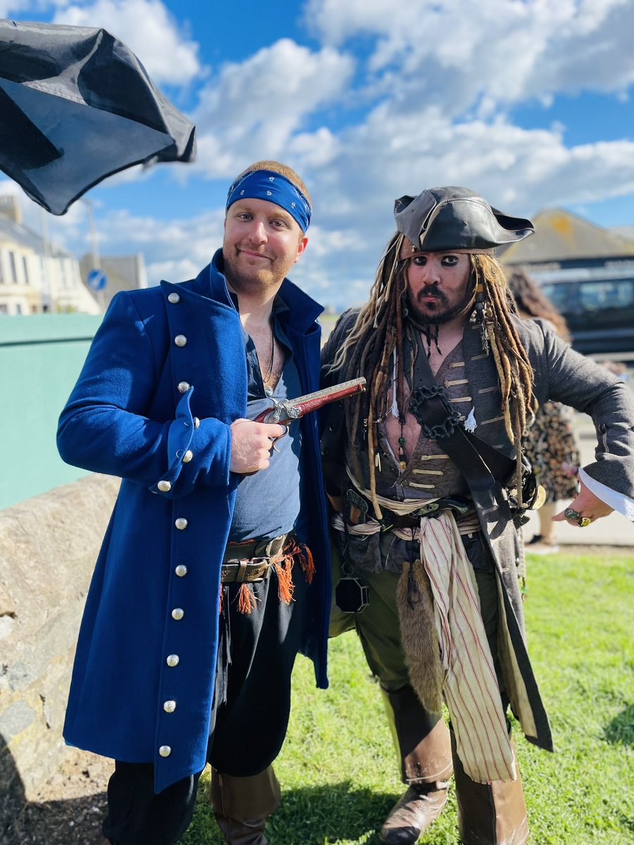 Ahoy Me Salties 🏴‍☠️ thank you to everyone who came along &amp; made our Grand Opening Day absolutely fantastic. Sunshine &amp; blue skies, and the park was alive with the sound of happy kids &amp; Ofcourse #jacksparrow #captainjacksparrow #pirates #costalplaypark #outdoorplay #saltcoats #kids