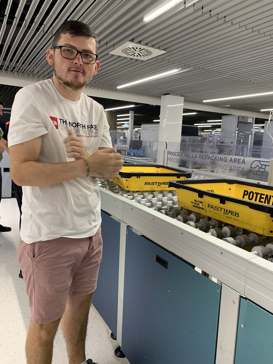 Sammy_PFC's tweet photo. #RLOUT getting his bag searched again for dodgy substances @ryanlewis79 https://t.co/f2PoRJT1Pv