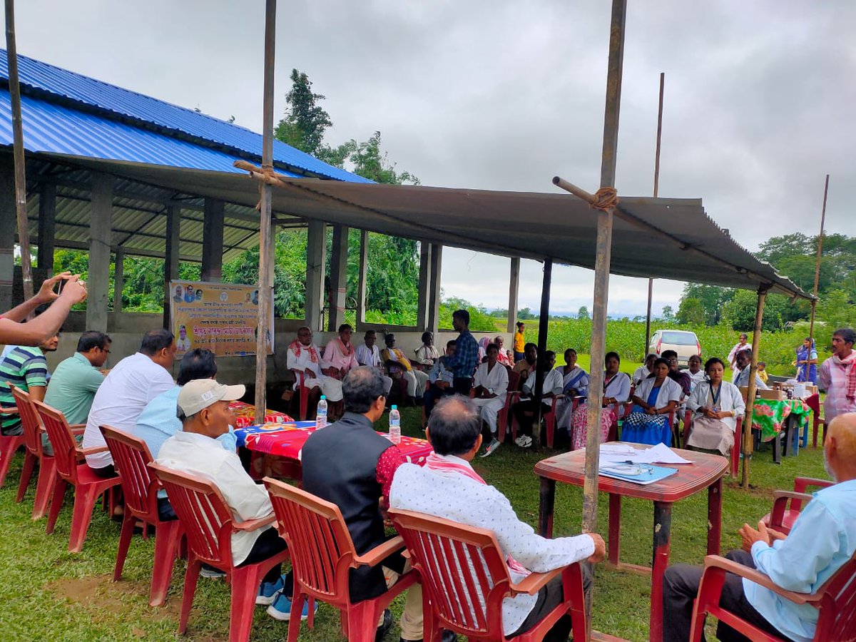On 24-09-2022,a health camp cum awareness meeting was organized   at Dehing Kolghar area.Hon'ble MLA,107,Thowra LAC Shri Sushanta Borgohain was present in the camp and delivered speech on health is wealth.<a href="/dc_sivasagar/">District Commissioner, Sivasagar</a> <a href="/MoHFW_INDIA/">Ministry of Health</a> <a href="/keshab_mahanta/">Keshab Mahanta</a> <a href="/borgohainSBG/">Sushanta Borgohain</a>