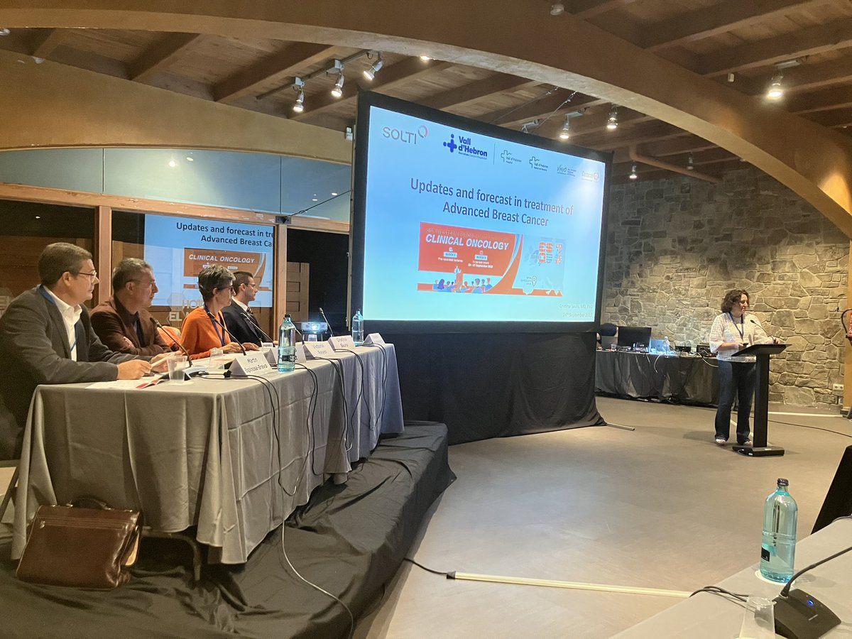OncoAlert (@oncoalert) on Twitter photo A great Second day in the <a href="/ESOncology/">ESOncology</a> Masterclass🌐
Today the #ESOexperience takes us through the management of #BreastCancer #BCSM
The great <a href="/E_de_Azambuja/">Evandro de Azambuja, MD, PhD</a> 🇧🇪from <a href="/JulesBordet/">Institut Jules Bordet Instituut</a> presenting <a href="/cristinasaura/">cristinasaura</a> 🇪🇸from <a href="/vallhebron/">Vall d'Hebron</a> A great Second day in the <a href="/ESOncology/">ESOncology</a> Masterclass🌐
Today the #ESOexperience takes us through the management of #BreastCancer #BCSM
The great <a href="/E_de_Azambuja/">Evandro de Azambuja, MD, PhD</a> 🇧🇪from <a href="/JulesBordet/">Institut Jules Bordet Instituut</a> presenting <a href="/cristinasaura/">cristinasaura</a> 🇪🇸from <a href="/vallhebron/">Vall d'Hebron</a>