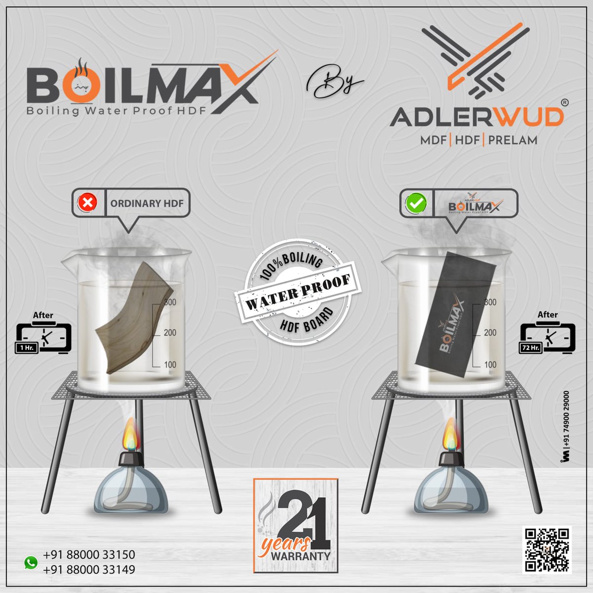 ibais_wooden's tweet photo. ADLERWUD®🦅
Manufacturers of
Interior & Exterior MDF
CARB E0 & XDHMR®
Pre-Laminated Boards
ADLER WOOD INDIA PVT. LTD.
Marketing & Sales Head-
+91-88000-33149
Gunjan Verma
For enquiry via WhatsApp click:
https://t.co/7mJdCyMJrk
.
#Hdfboard #mdf #wooden
.
@IM_WOODEN_GROUP https://t.co/LwBPERCzu8
