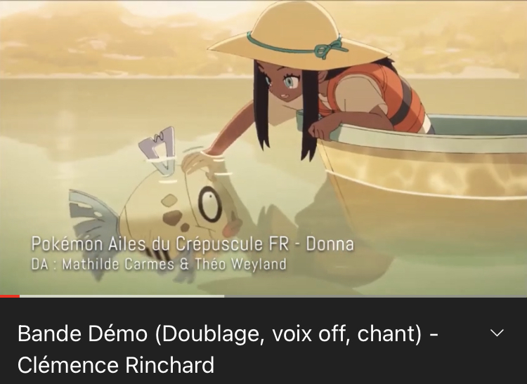 Qui dit dimanche, dit bande-démo ! 😊 et aujourd’hui, on vous propose de découvrir celle de <a href="/ClemRinchard/">Clémence Rinchard 🎙</a> avec du chant, de l’animation, de la voix off et pleins d’autres projets ✨
youtu.be/C8e3hQLaWwc