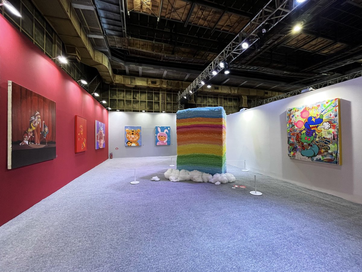 西影·哇塞潮流艺术展现场