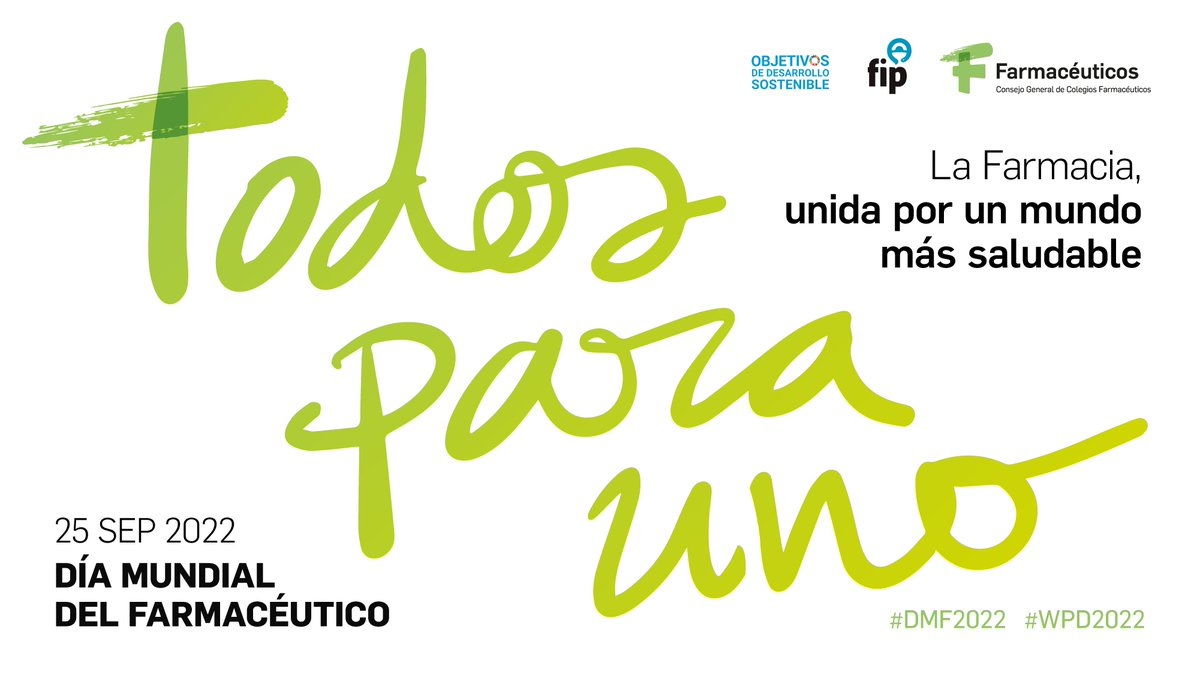 cofcantabria's tweet photo. Feliz Día Mundial de la Profesión Farmacéutica!
Farmacéuticos y farmacéuticas de Cantabria celebramos nuestro día mundial, unidos por un mundo más saludable.
#DMF2022 #WPD2022 #DiaMundialDelFamacéutico https://t.co/CVnyhPadtY