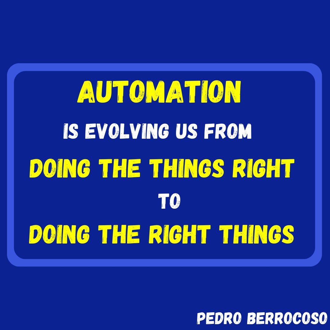 The future of work is a continuous evolution towards meaningful outcomes #intelligentautomation #ArtificialIntelligence #processexcellence #rpa #futureofwork