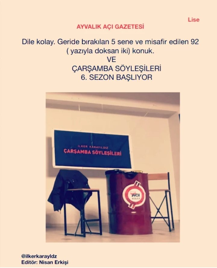 ilkerkarayldz's tweet photo. 6.sezon 🎞️📽️🎥🎫🎟️ https://t.co/KkB8cIK3Xl