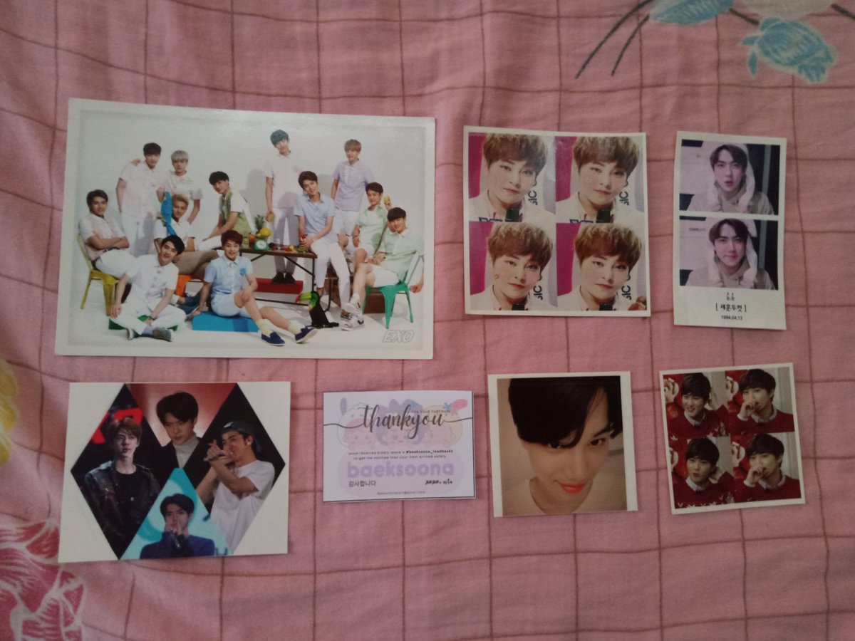 allengregOh's tweet photo. Thank you so much! @cosmicRailway_L @AllForChen 🎉❤️

Ang ganda ng mga freebies at safe siya dumating, more blessings to come po! 
#itsgivingdae #Daejoiners https://t.co/RqbADoSB9K