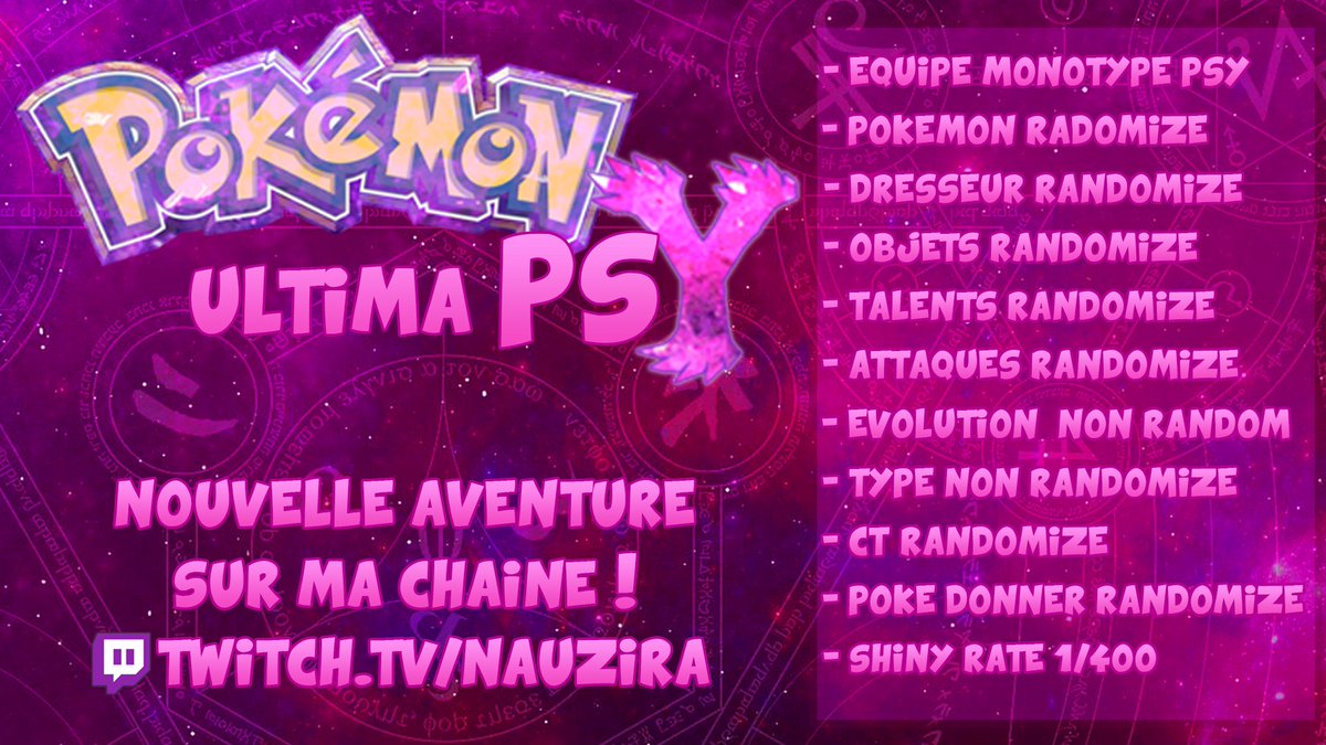 NauziraTv's tweet photo. LIVE ON🔴 https://t.co/EPUCu4c5Ez ❤️ POKEMON ULTIMA PSY🌸Aventure randomize monotype sur Pokemon Y 🌟Viendé vivre cette découverte avec nous😍 @PetitsStreams @Twitch @TwitchFR #twitchstreamer #streamer #streamergirl #mini #miniature #dollhouse #dollhousecollection https://t.co/AQzjHQIaPI