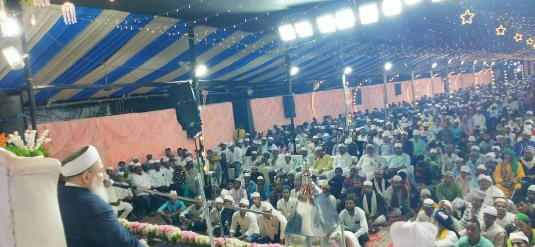 MissionAbu's tweet photo. Urs e Qadri Qautub e Odisha Syed Naseem Akther Qadri r.h #TanveereMillat #KhateebeZaman At Bhadrak Odisha @AliAlmoosavi @aiumbofficial https://t.co/yJyv7yhXWy