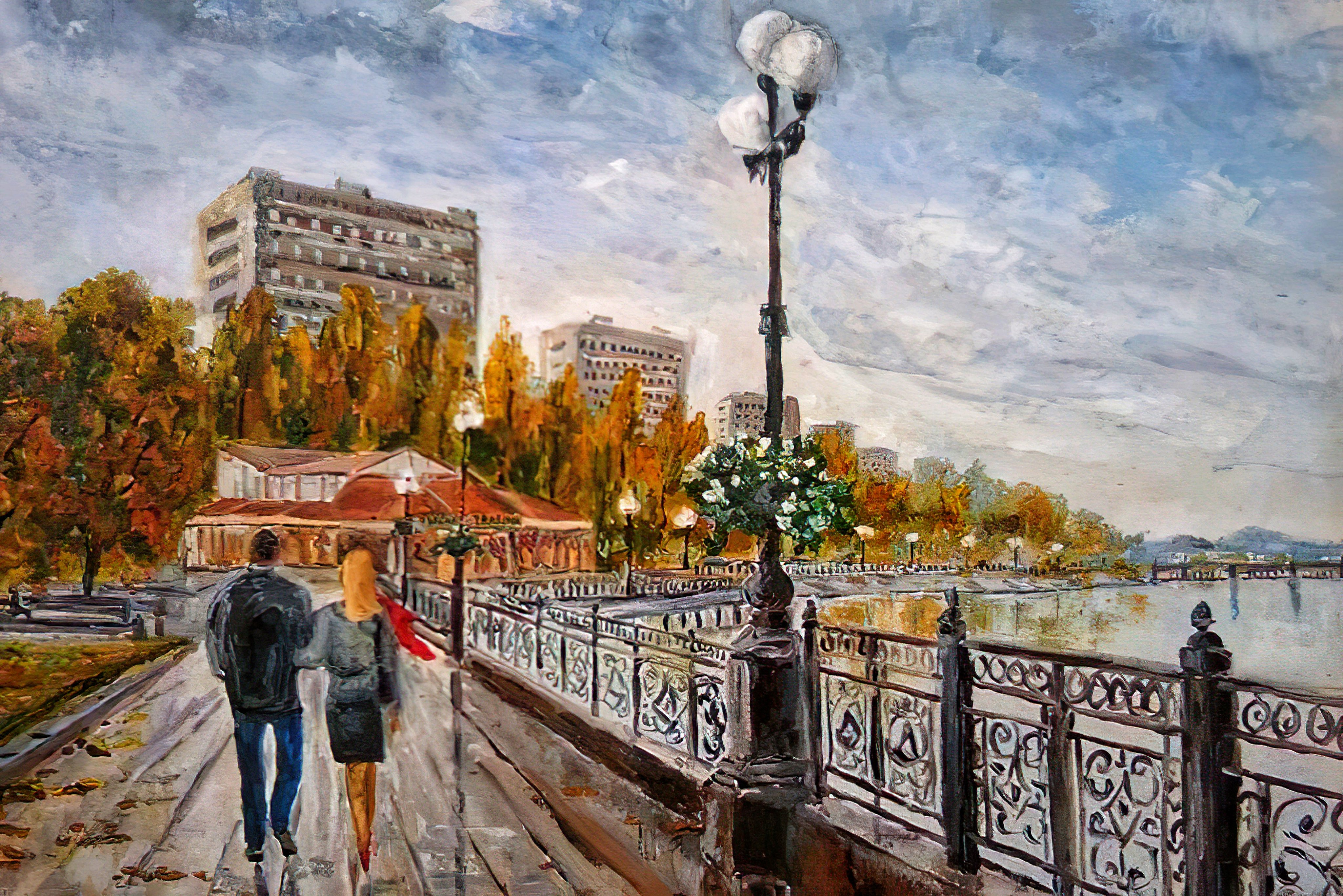 Городской пейзаж Донецка