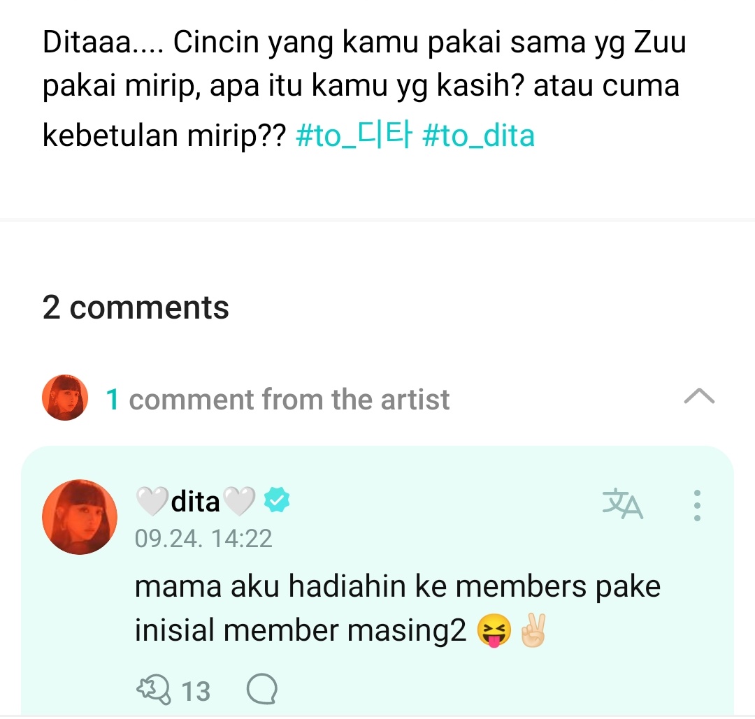 RacunShopee09's tweet photo. 🔥Racun Shopee 🔥

Kalung https://t.co/OfCa5Fj6vo
Cincin https://t.co/zzXmoQRKPd

Cincin Aksara Jawa 
Yang ingin couple sama Secret Number versi murahnya, bisa custom nama
Dita Karang 
#SECRETNUMBER #secret_number  @5ecretNumber #DitaKarang #dita https://t.co/xJ80uRT1x7