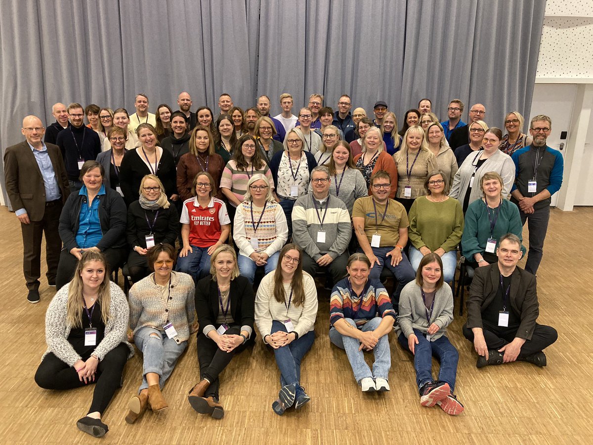 Dag to av Norges største samling for unge slagrammede og pårørende - støttet av @stiftelsendam - er igang #hjernehelse #slagrammede #pårørende <a href="/FFOtweet/">FFO - Funksjonshemmedes fellesorganisasjon</a> <a href="/ParorendeAllian/">Pårørendealliansen</a> @nevrologi <a href="/nevfys/">Norsk forening for klinisk nevrofysiologi</a> <a href="/nevrosykepleier/">NevrosykepleiereNSF</a> @hjerneradet <a href="/Helsedir/">Helsedirektoratet 🇸🇯 Directorate of Health</a> <a href="/LHLorg/">LHL</a> <a href="/hjernerehab/">Frank Becker</a> <a href="/LhlOslo/">LHL Hjerneslag Oslo og Akershus</a> @afasiforbundetN