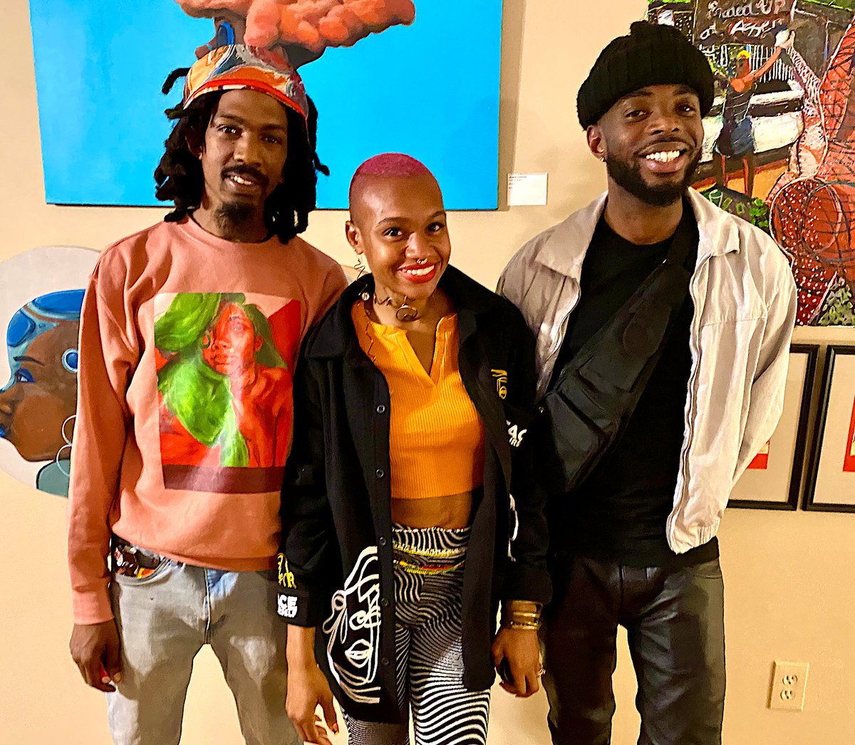 True Talent @therealpainta @mon_roe_88 #ArtAllNight #CongressHeights