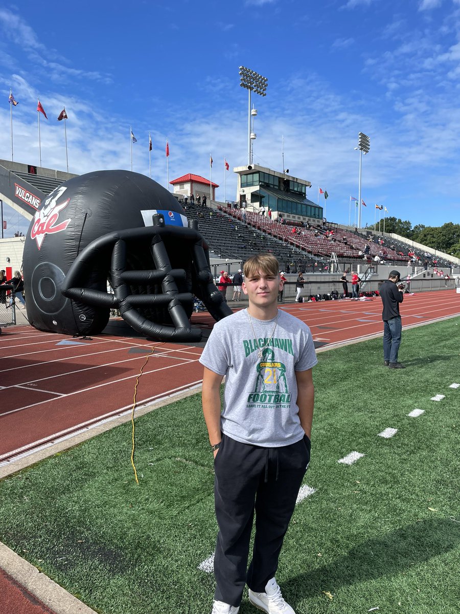 Impressive win by <a href="/VulcanFootball/">California (PA) Vulcan Football</a> and <a href="/CoachGaryDunn/">Gary Dunn</a> today.  Thanks for the invite @Koach_Turner and the campus was amazing <a href="/SLynn46/">Spencer Lynn</a> thanks for showing me around.