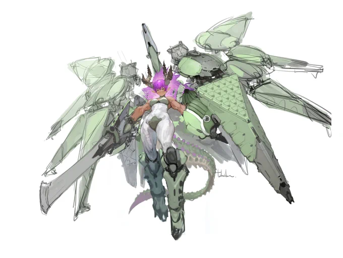 緑ドラゴン昨日までの進捗です 