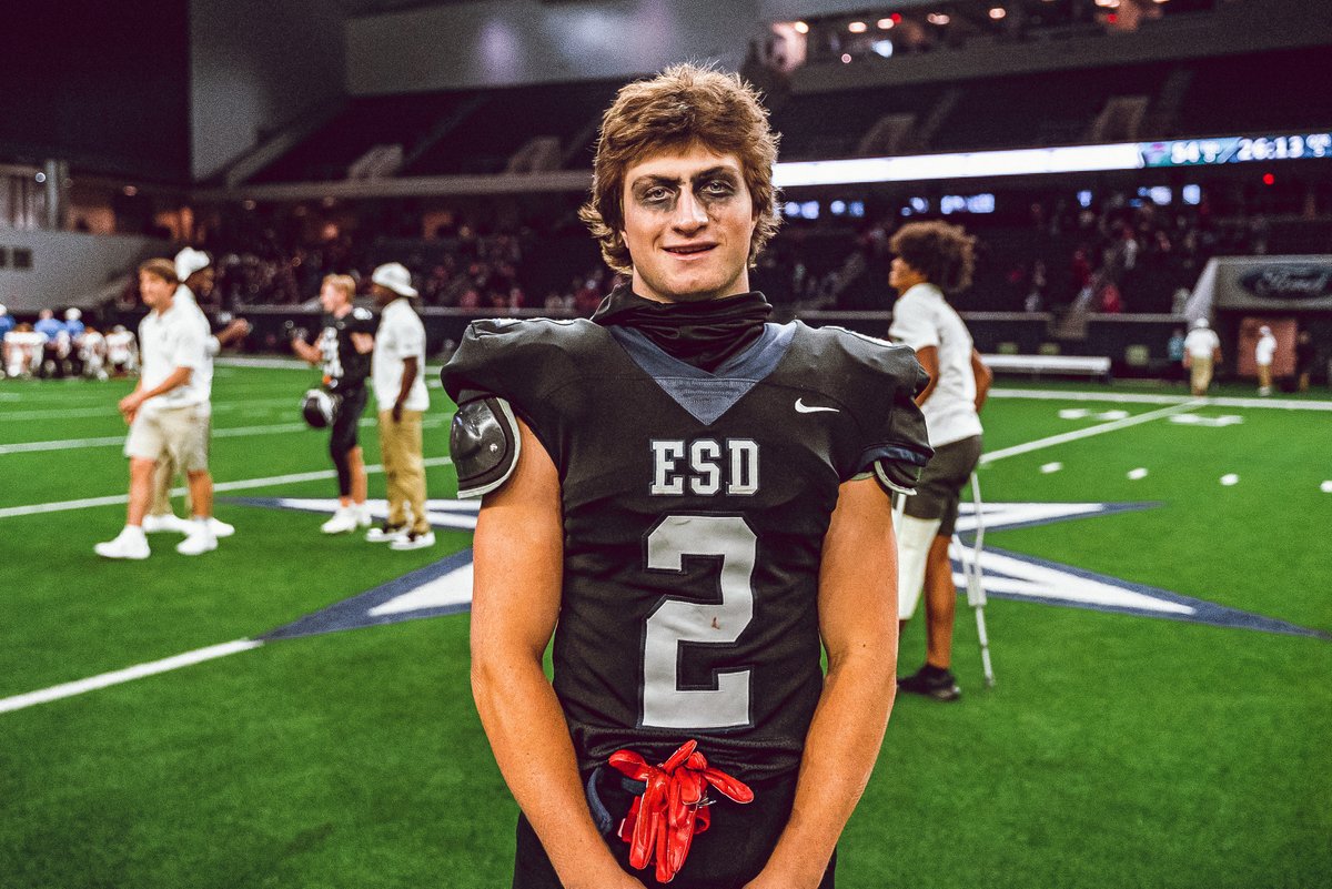 Texas Private School Media (@txpsmedia) on Twitter photo PLAYER OF THE GAME!
<a href="/JacksonPennin12/">Jackson Pennington</a> is a menace on the defensive side of the ball. He showed his presence for <a href="/ESDFootball_/">Episcopal School of Dallas HS Football</a> with multiple interceptions including a pick-6. You want this guy on your defense because you'll be scared to play against him.
#txhsfb PLAYER OF THE GAME!
<a href="/JacksonPennin12/">Jackson Pennington</a> is a menace on the defensive side of the ball. He showed his presence for <a href="/ESDFootball_/">Episcopal School of Dallas HS Football</a> with multiple interceptions including a pick-6. You want this guy on your defense because you'll be scared to play against him.
#txhsfb