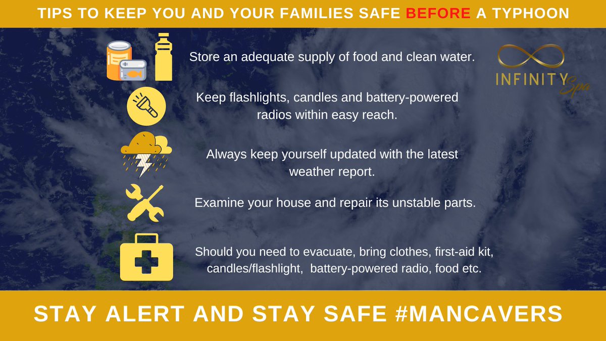 infinity_spa_ph's tweet photo. Stay SAFE and DRY, #Mancavers! πβΎ
#KardingPH #InfinitySpaCares https://t.co/8xsYZtwXk3