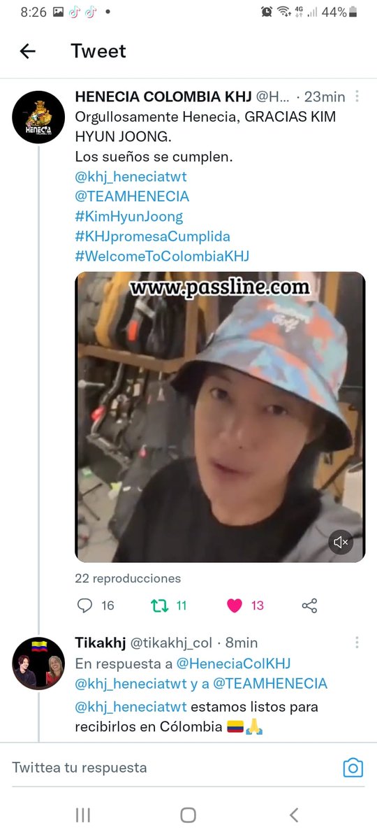 BuenoVillamil's tweet photo. @Lore_82ljg @khj_heneciatwt @HeneciaColKHJ @TEAMHENECIA @khj_heneciatwt
@TEAMHENECIA
#KimHyunJoong
#KHJpromesaCumplida
#WelcomeToColombiaKHJ https://t.co/1byEYCmrFR