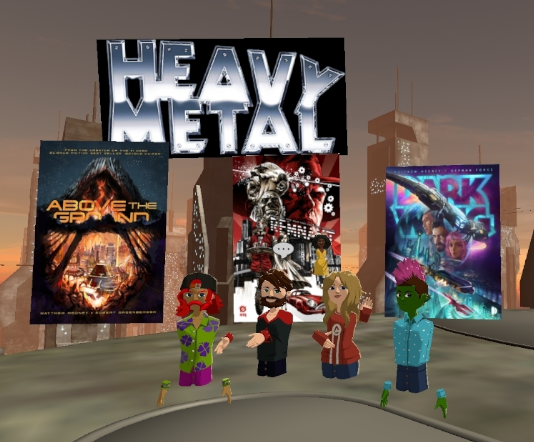 FanConXR's tweet photo. That's a good looking #HeavyMetal crew!
The #FanConXR @HeavyMetalInk After Dark panel w/ @matthewmedney (CEO Heavy Metal) @BlakeNorthcott (Arena Mode) @BrendanColumbus (Savage Circus) @JeromyDeChant

Visit https://t.co/nG1Tt5CNer to join!

#Comics #Comicbooks #VR #VirtualReality https://t.co/6Y1ONiTO7m